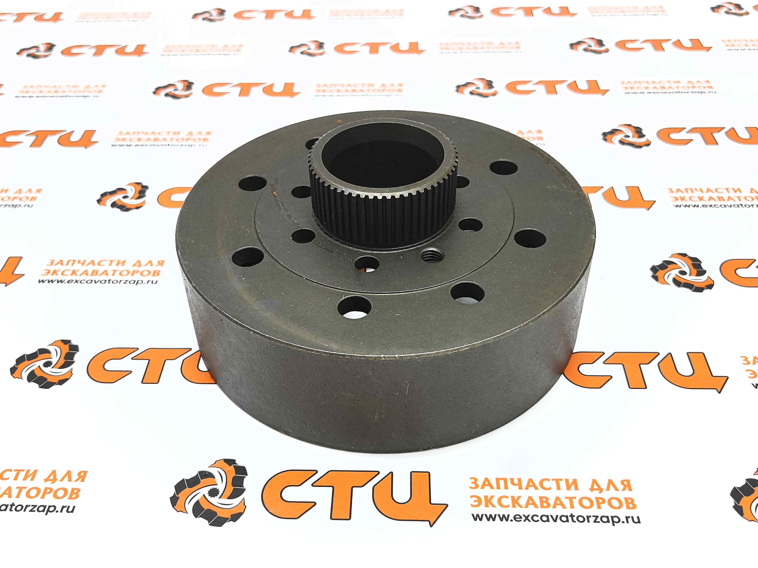 Шестерня корончатая 119-7040, 1197040 (аналог, Турция) переднего моста экскаватора погрузчика CAT 416C, 416D, 420D, 424D, 426C, 428C, 428D, 430D, 432D, 436C, 438C, 438D, 442D