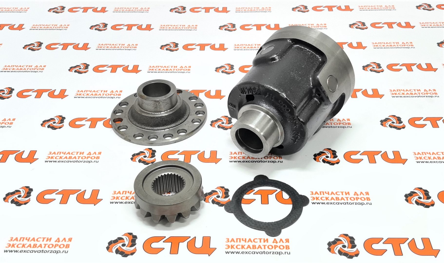Дифференциал в сборе 4482.030.001, 4482030001, 4482-030-001 (АНАЛОГ) переднего, заднего мостов экскаватора HYUNDAI R140W, R140W-9S, R170W, R180W