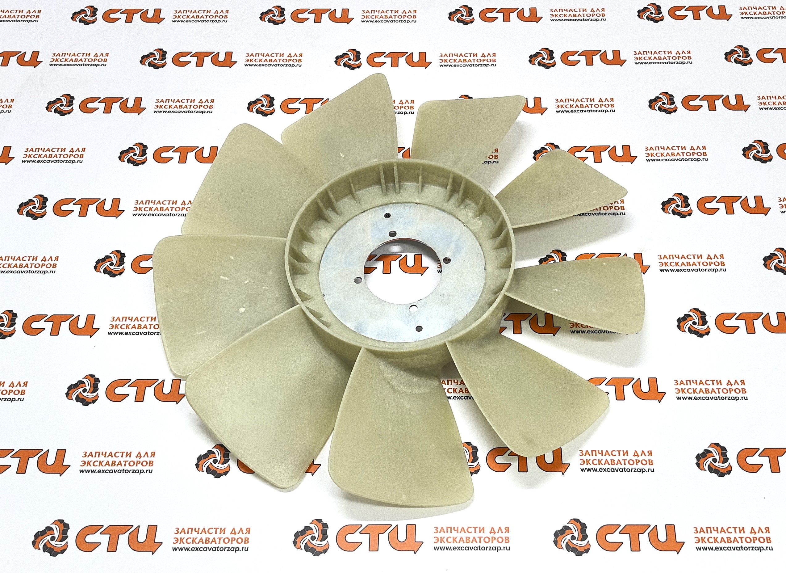 Крыльчатка вентилятора экскаватора HIDROMEK 102B F99/30030, F9930030