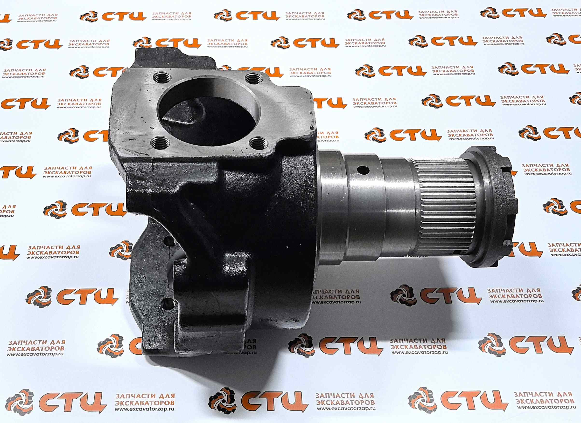 Кулак поворотный 4472.298.227, 4472298227, 4472-298-227 правый моста экскаватора HYUNDAI R200W7, R200W7A, R210W-9